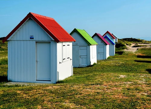 Cabine Plage Gouville - Gites Maisons de Familles